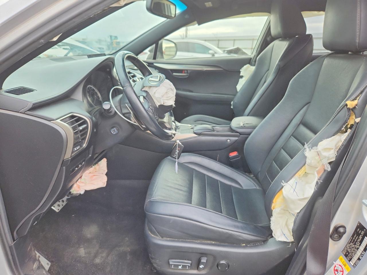 2015 Lexus Nx 200t Silver vin: JTJYARBZ1F2016895