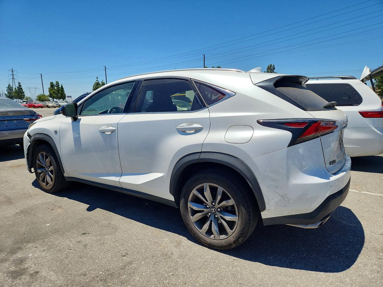 2015 Lexus Nx 200t White vin: JTJYARBZ2F2002679