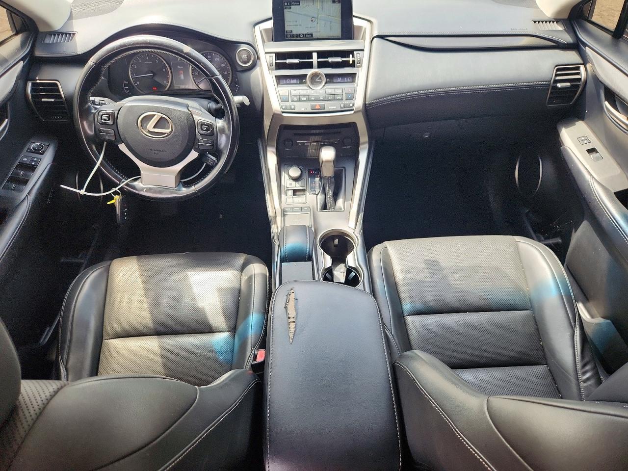 2015 Lexus Nx 200t Black vin: JTJYARBZ2F2006098
