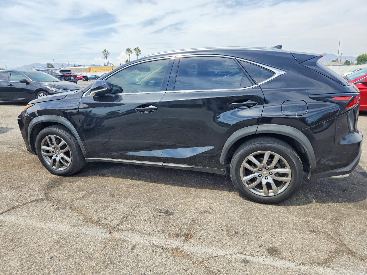 2015 Lexus Nx 200t Black vin: JTJYARBZ2F2006098