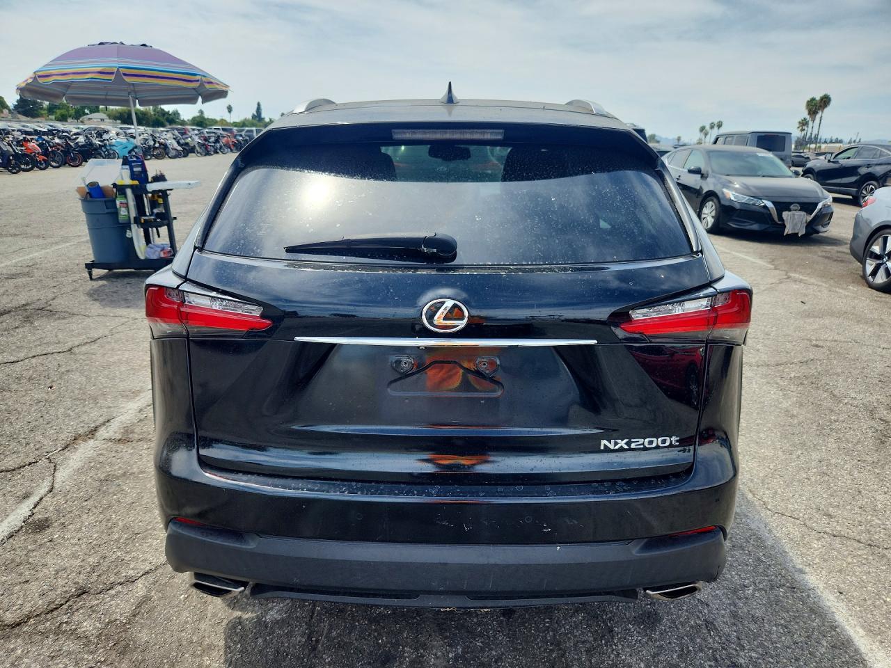 2015 Lexus Nx 200t Black vin: JTJYARBZ2F2006098