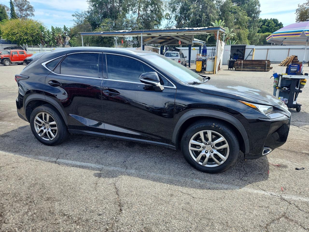 2015 Lexus Nx 200t Black vin: JTJYARBZ2F2006098