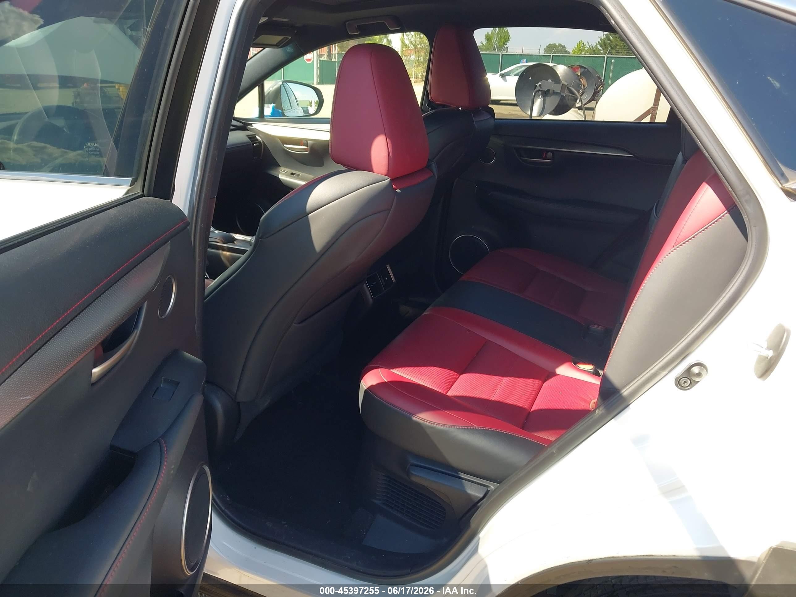 2015 Lexus Nx 200t F Sport White vin: JTJYARBZ2F2009213