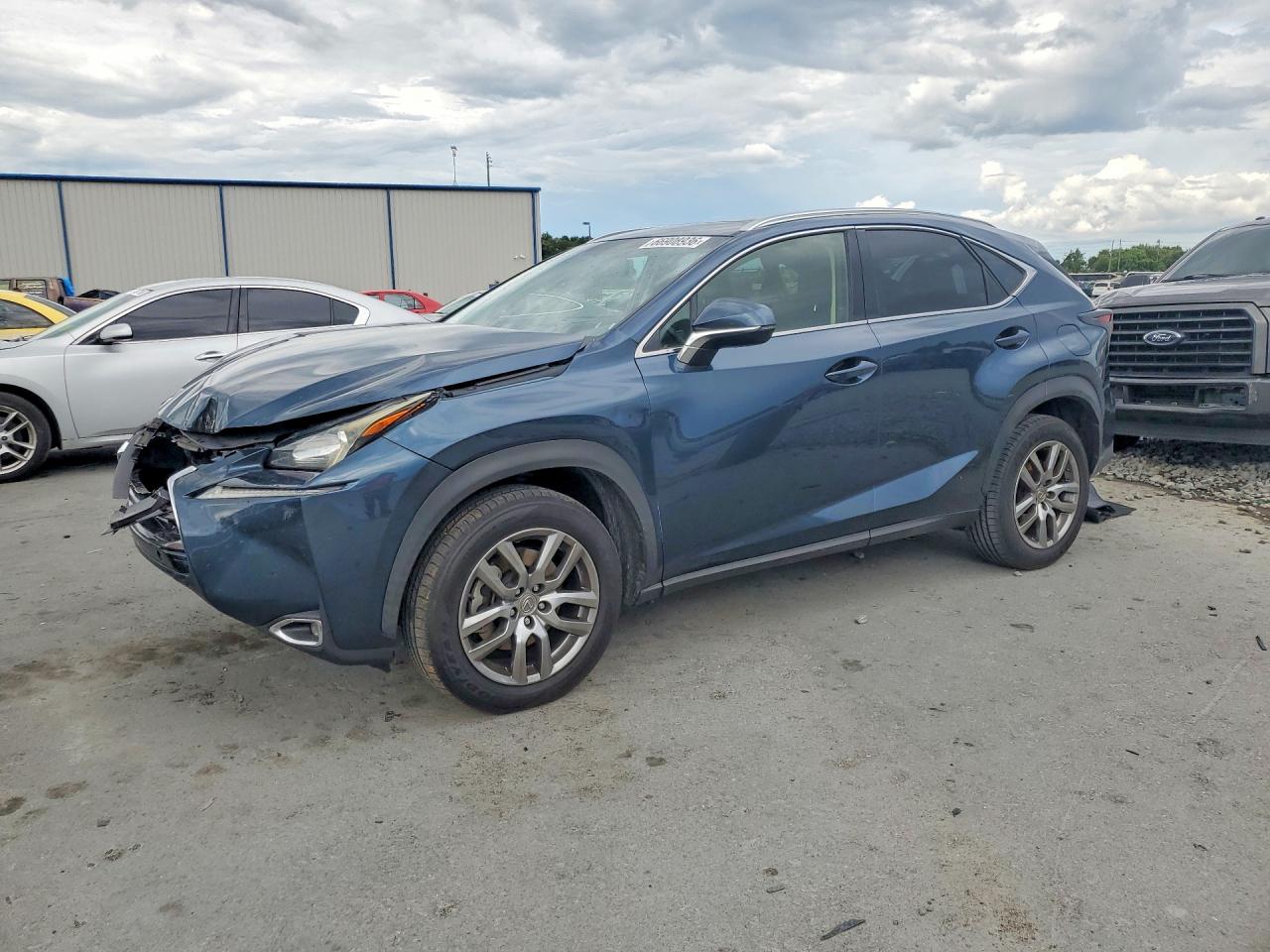 2015 Lexus Nx 200t Blue vin: JTJYARBZ2F2009664