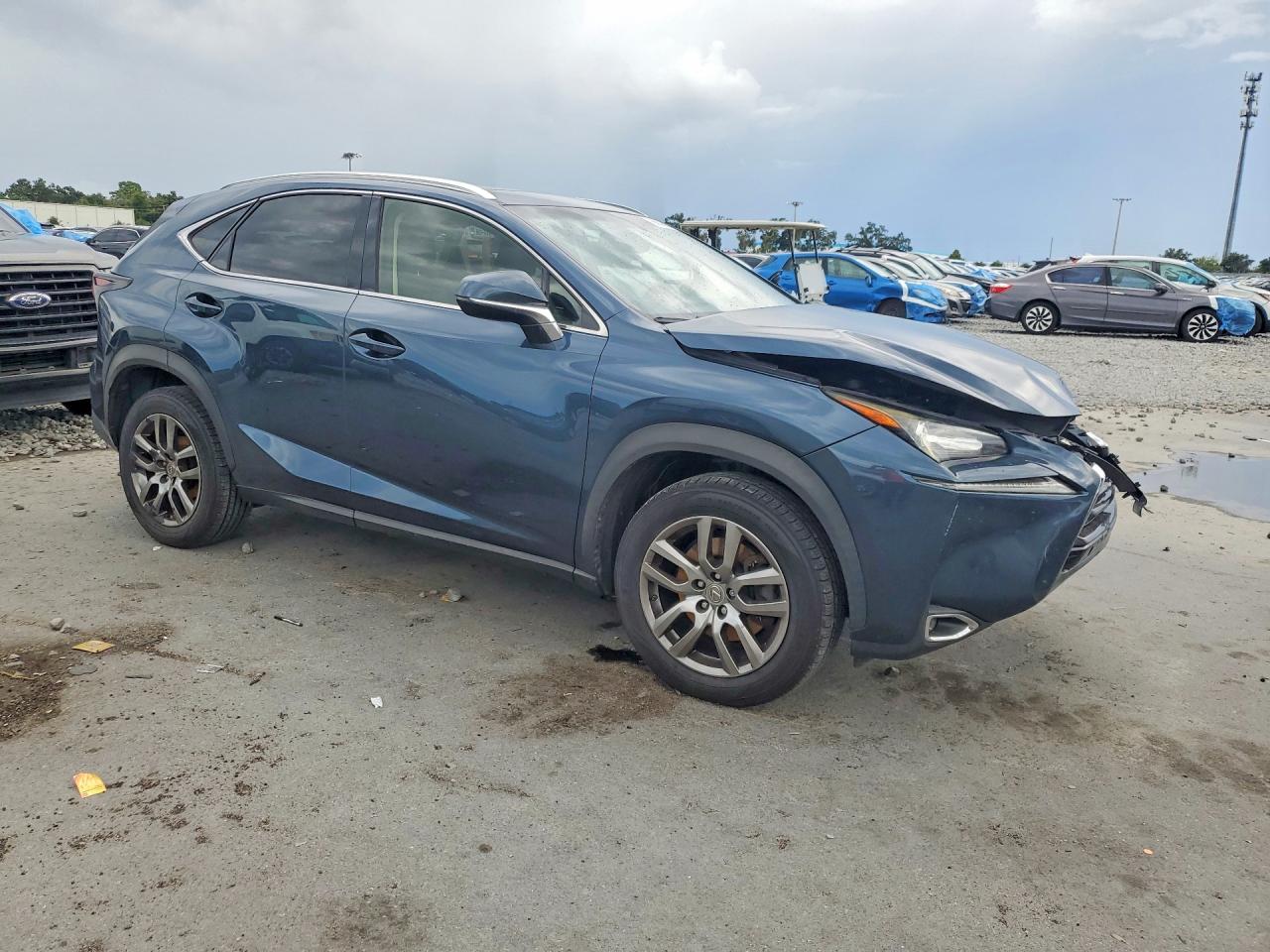 2015 Lexus Nx 200t Blue vin: JTJYARBZ2F2009664