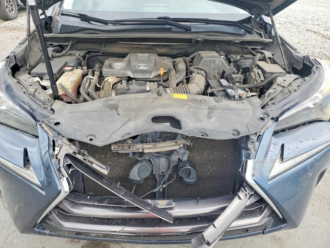 2015 Lexus Nx 200t Blue vin: JTJYARBZ2F2009664