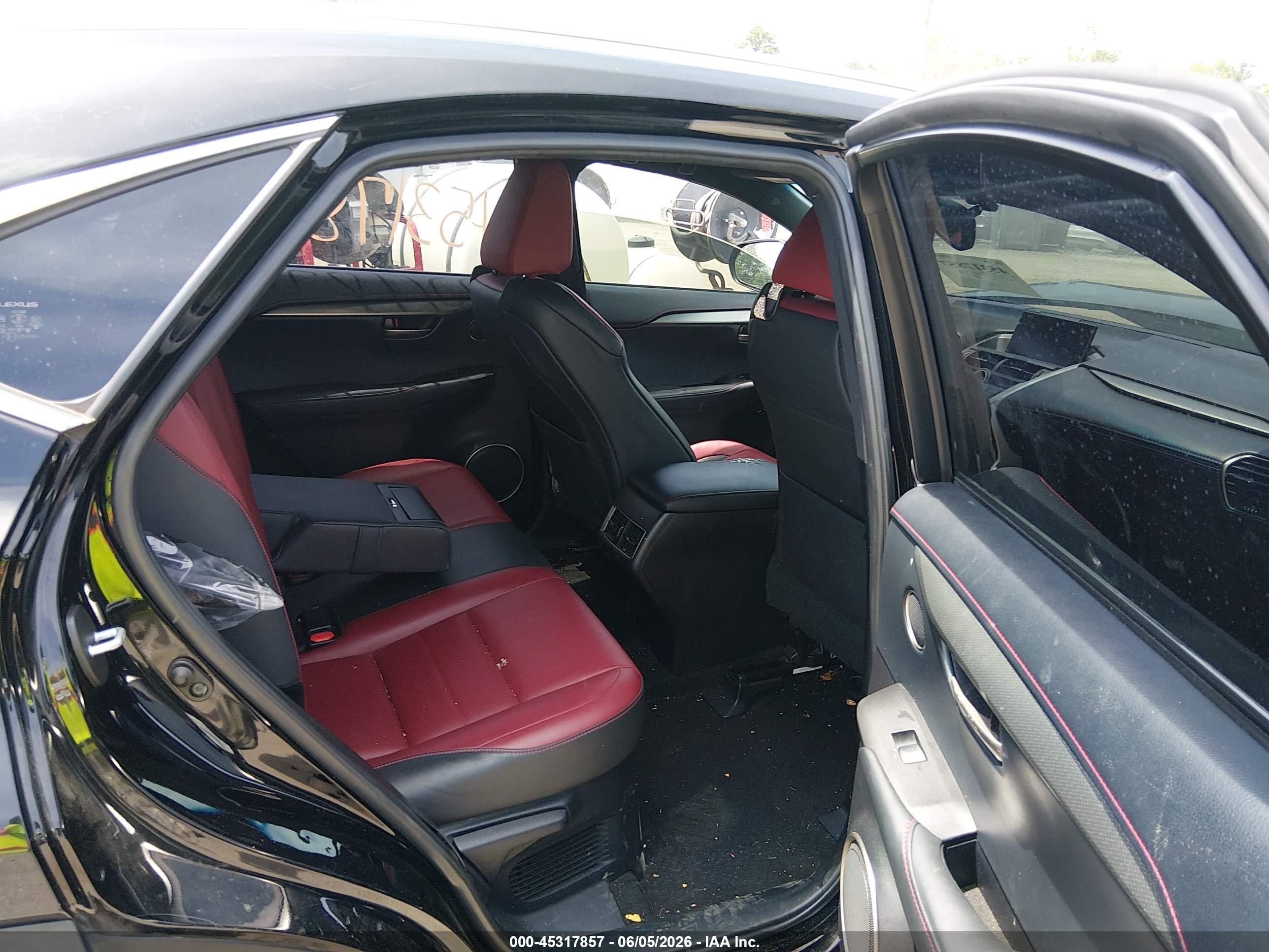2015 Lexus Nx 200t F Sport Black vin: JTJYARBZ2F2012371