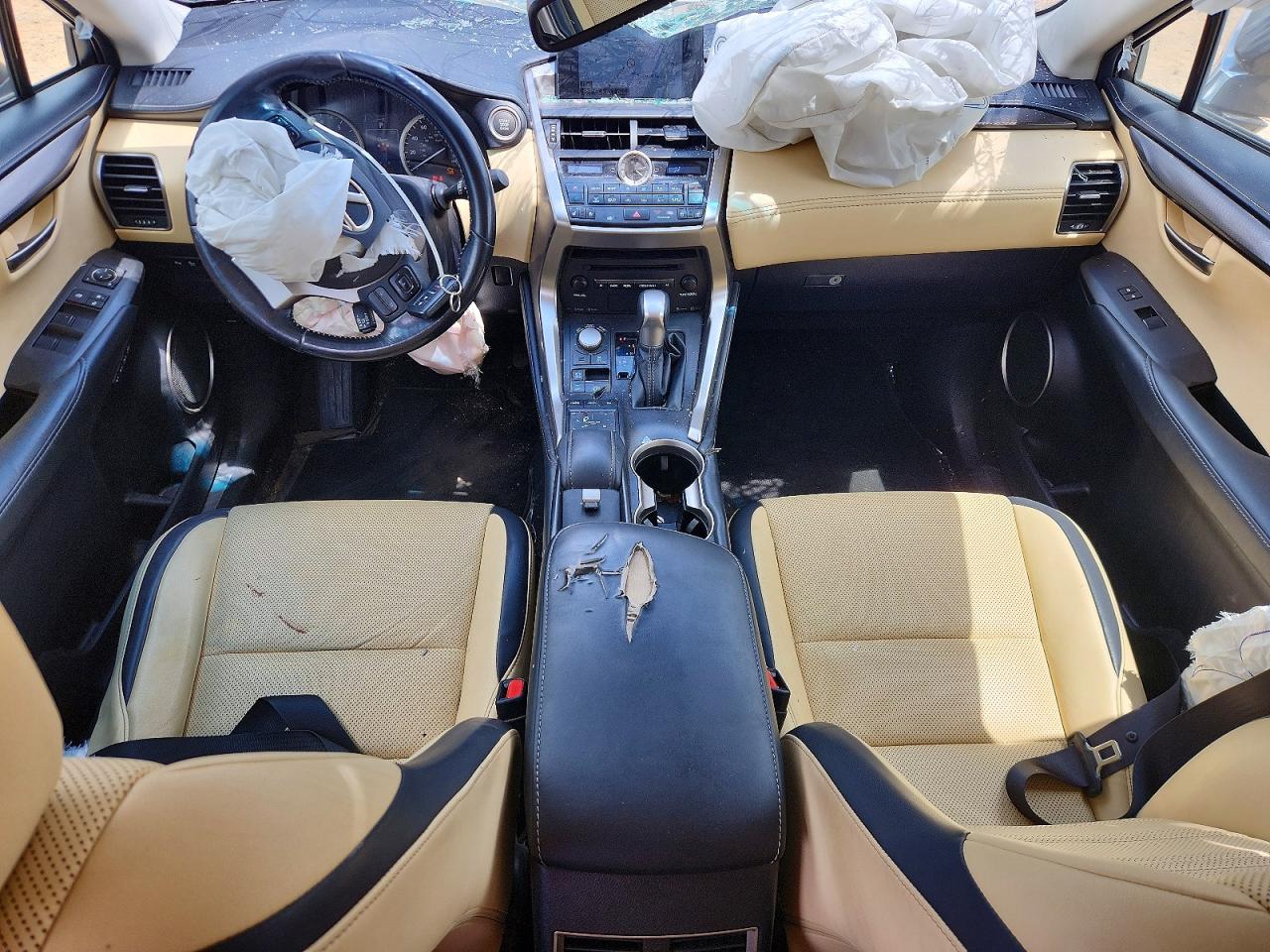 2015 Lexus Nx 200t Черный vin: JTJYARBZ2F2012712