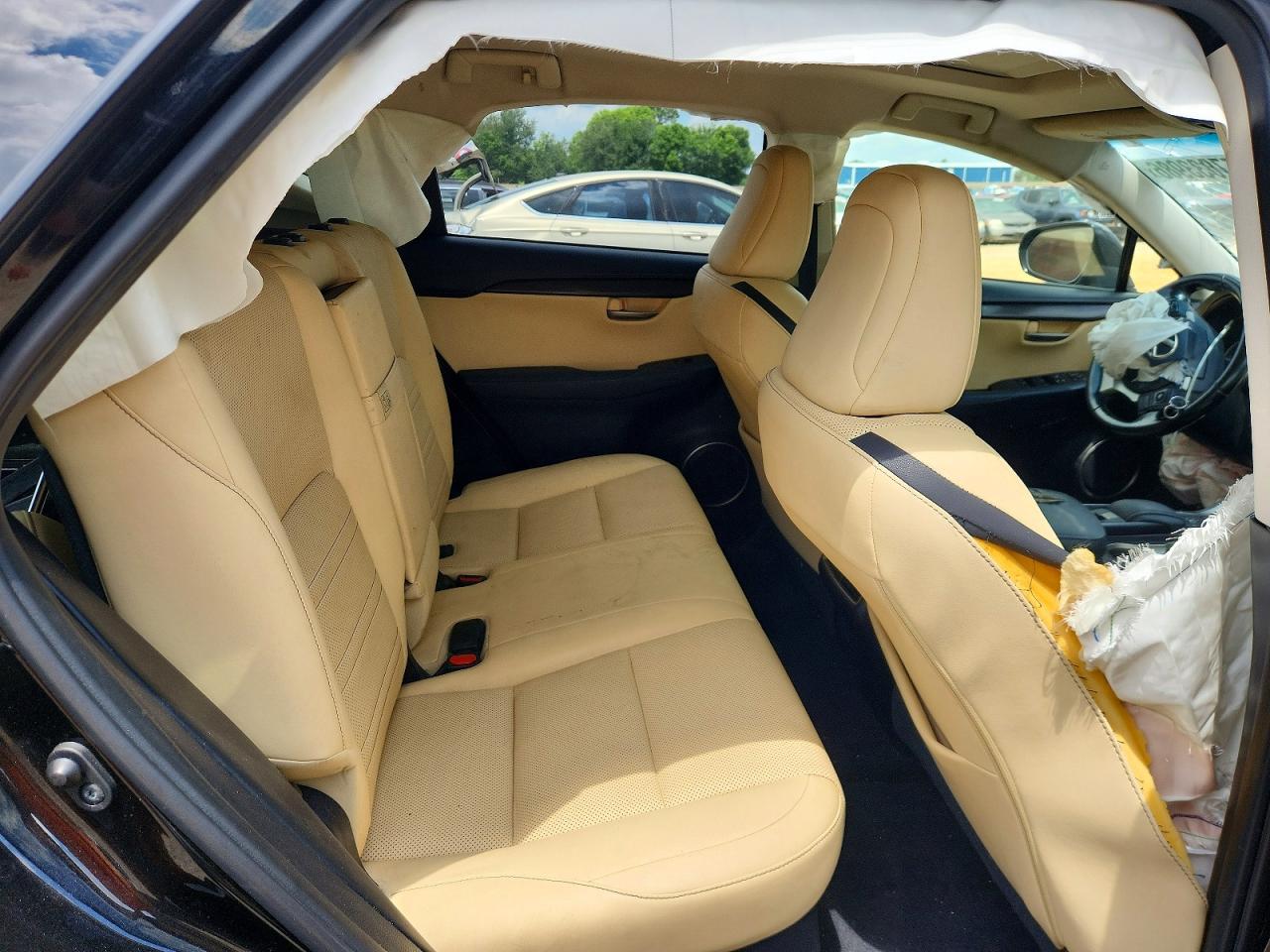 2015 Lexus Nx 200t Black vin: JTJYARBZ2F2012712
