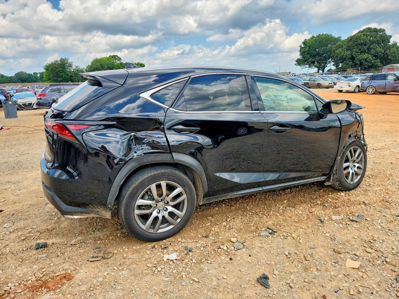 2015 Lexus Nx 200t Black vin: JTJYARBZ2F2012712