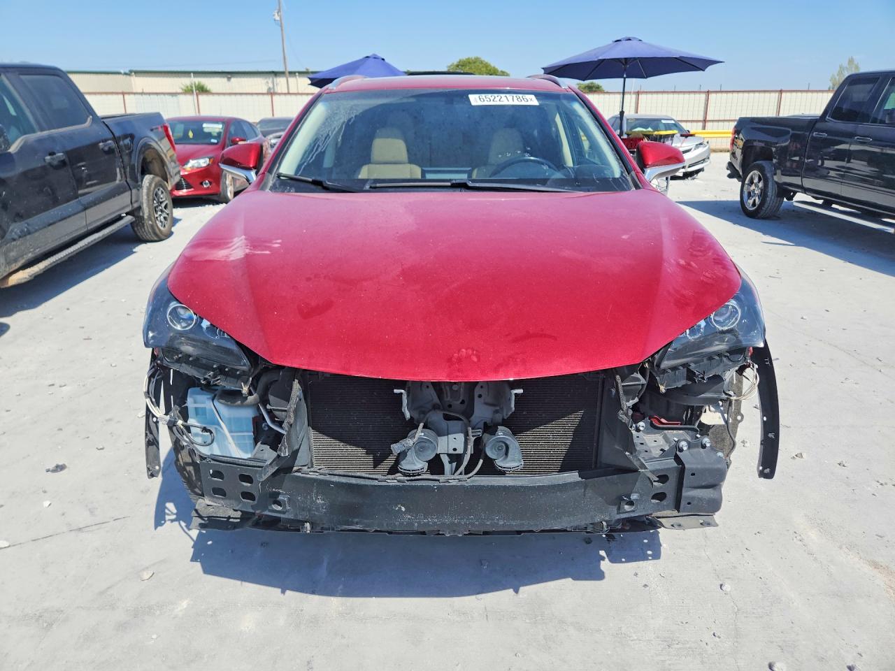 2015 Lexus Nx 200t Red vin: JTJYARBZ2F2013343
