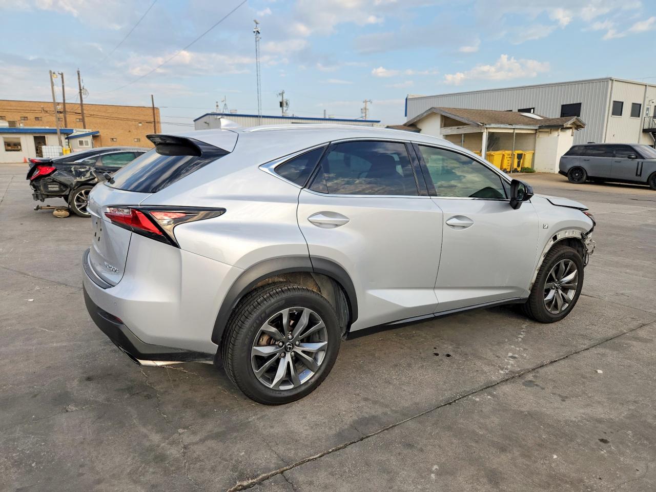 2016 Lexus Nx 200t F Sport Silver vin: JTJYARBZ2G2042424