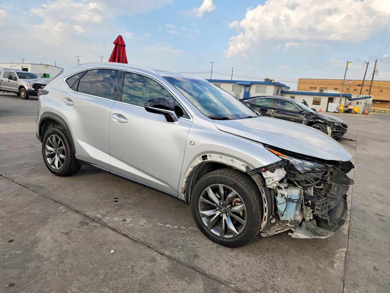 2016 Lexus Nx 200t F Sport Silver vin: JTJYARBZ2G2042424