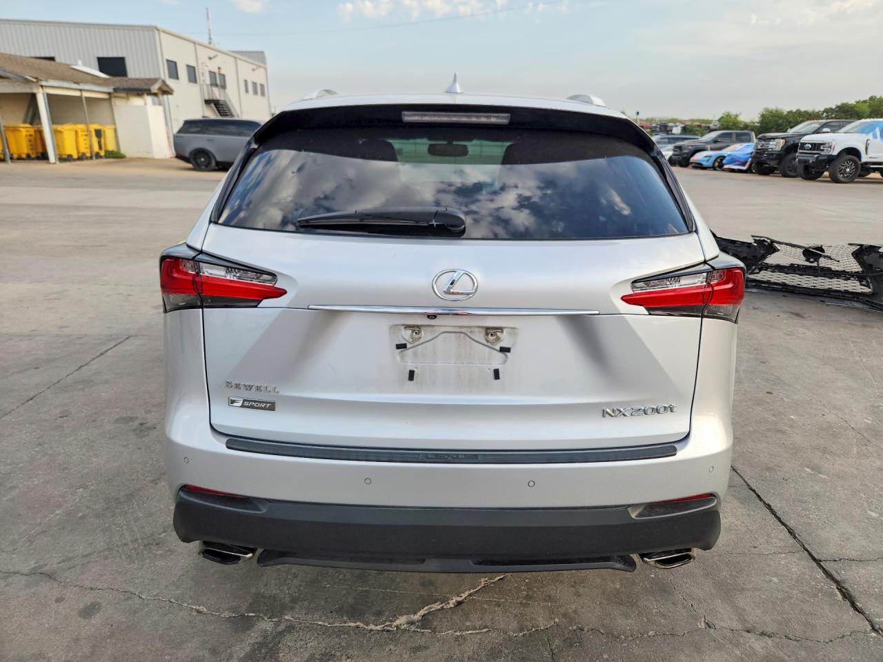 2016 Lexus Nx 200t F Sport Silver vin: JTJYARBZ2G2042424