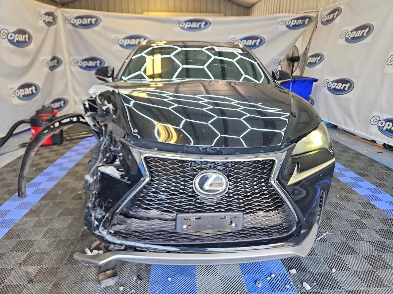 2017 Lexus Nx 200t F Sport Черный vin: JTJYARBZ2H2070158