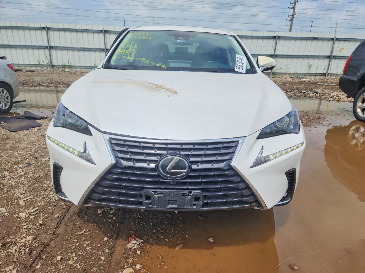 2018 Lexus Nx 300 Base White vin: JTJYARBZ2J2096426