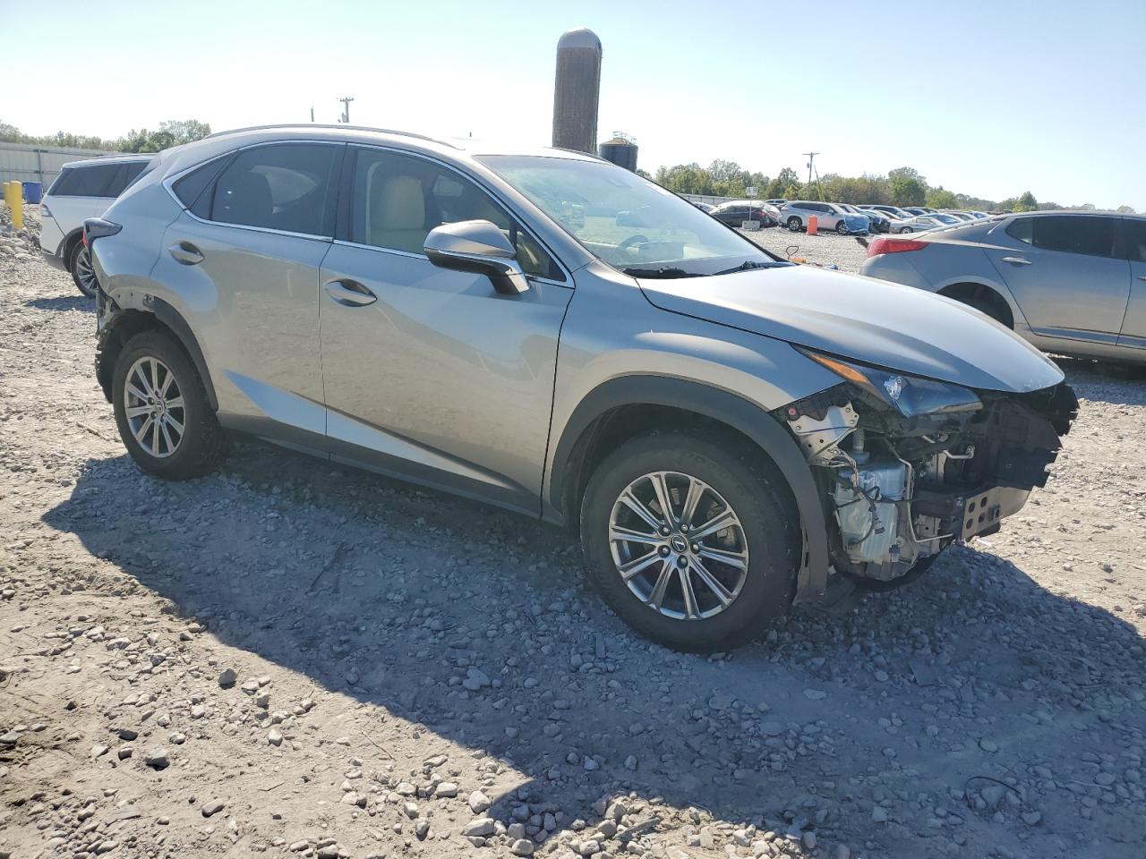 2018 Lexus Nx 300 Base Серый vin: JTJYARBZ2J2115816