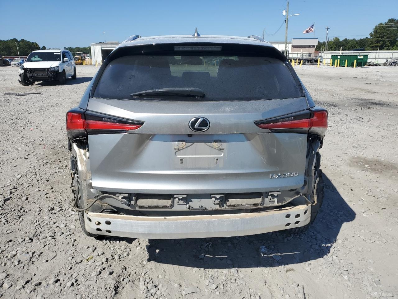 2018 Lexus Nx 300 Base Серый vin: JTJYARBZ2J2115816