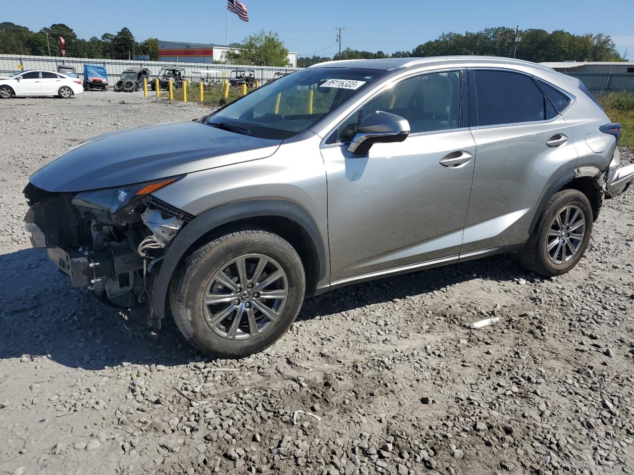 2018 Lexus Nx 300 Base Серый vin: JTJYARBZ2J2115816