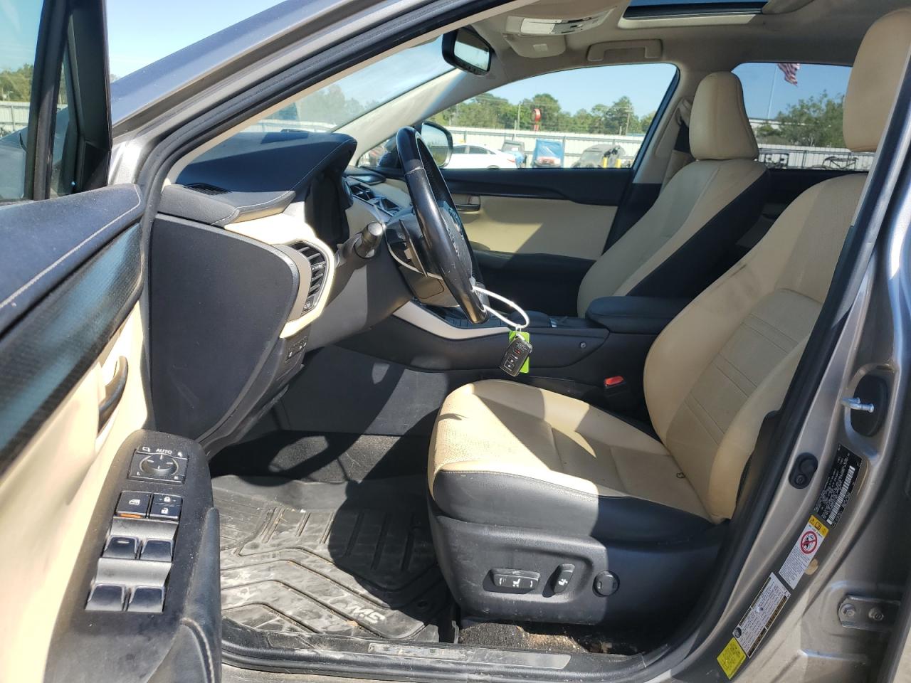 2018 Lexus Nx 300 Base Серый vin: JTJYARBZ2J2115816