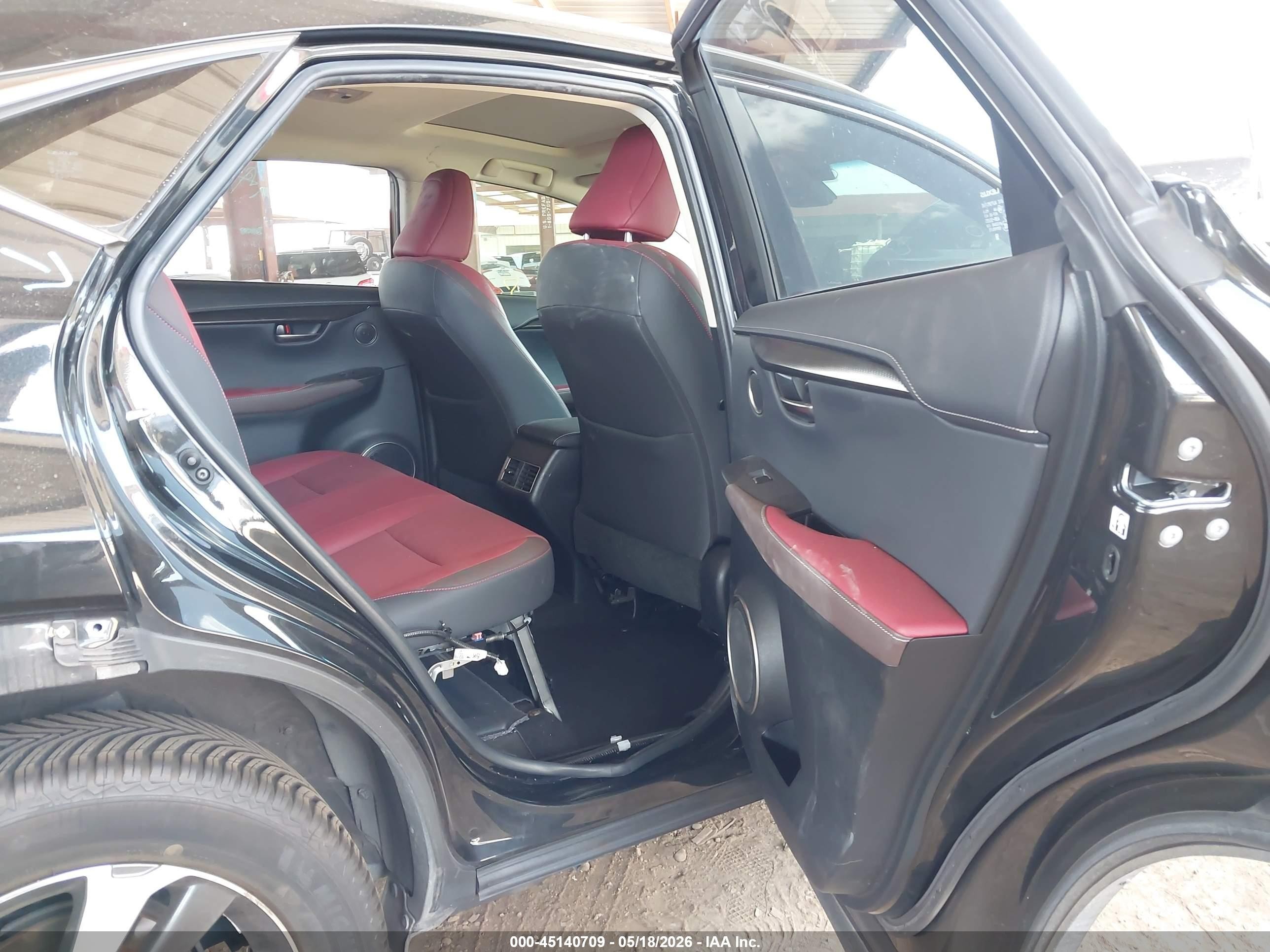 2019 Lexus Nx 300   Black vin: JTJYARBZ2K2135226