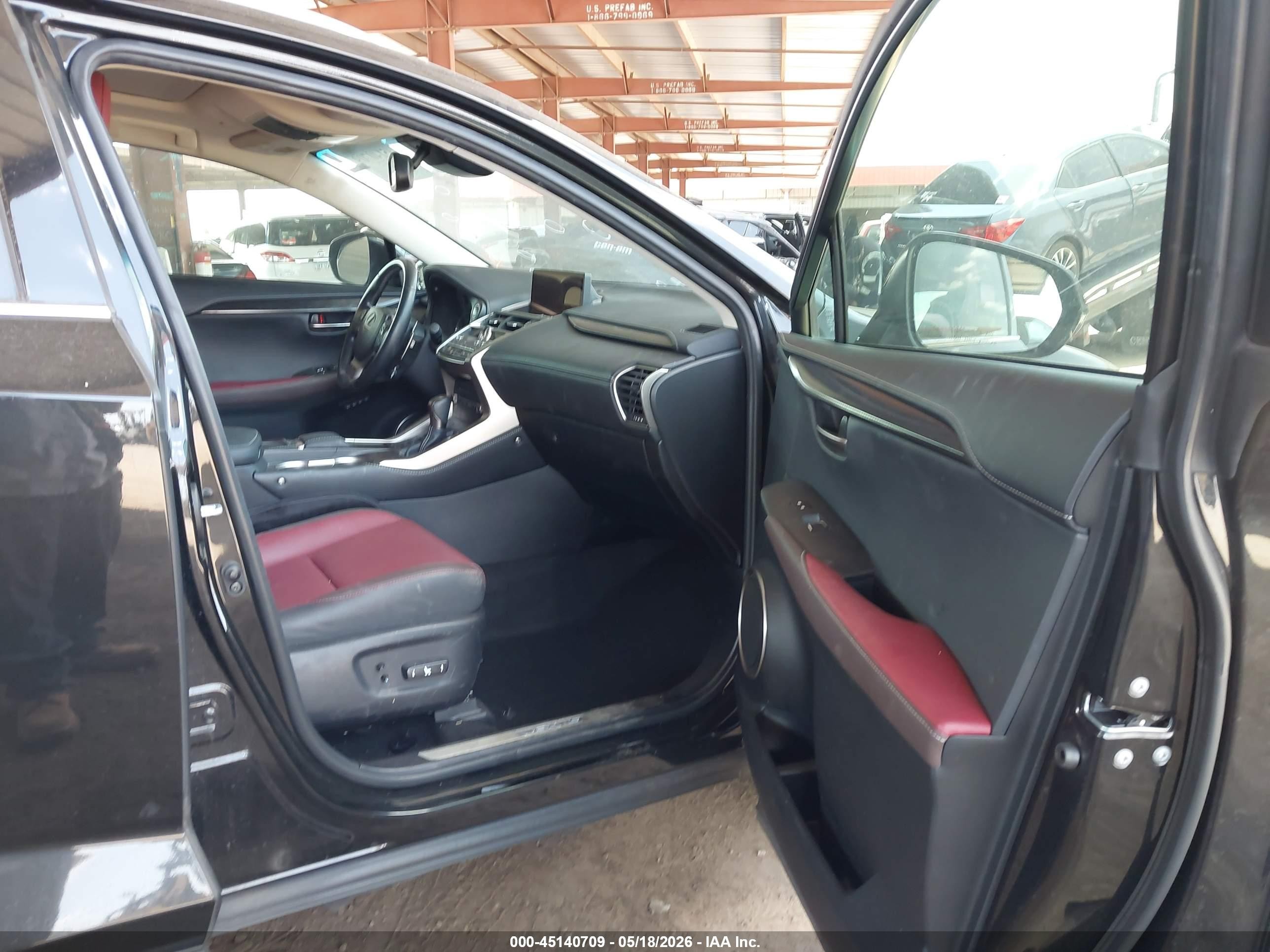 2019 Lexus Nx 300   Black vin: JTJYARBZ2K2135226
