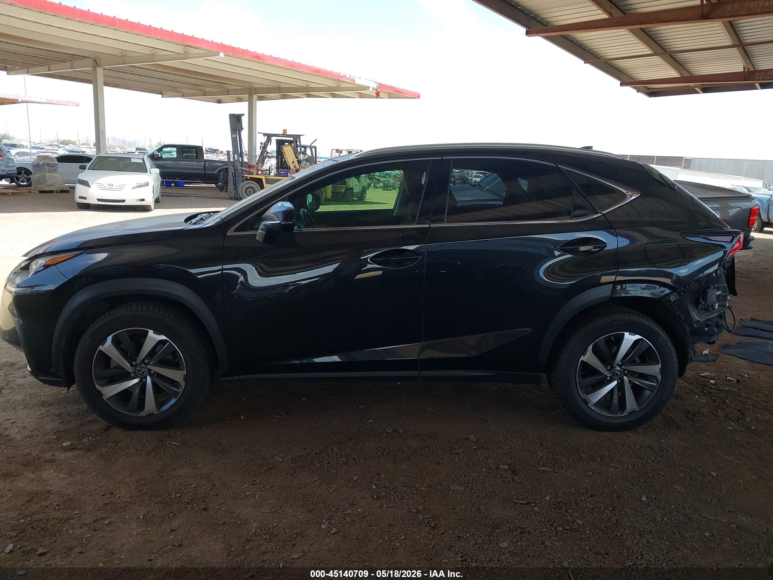 2019 Lexus Nx 300   Black vin: JTJYARBZ2K2135226