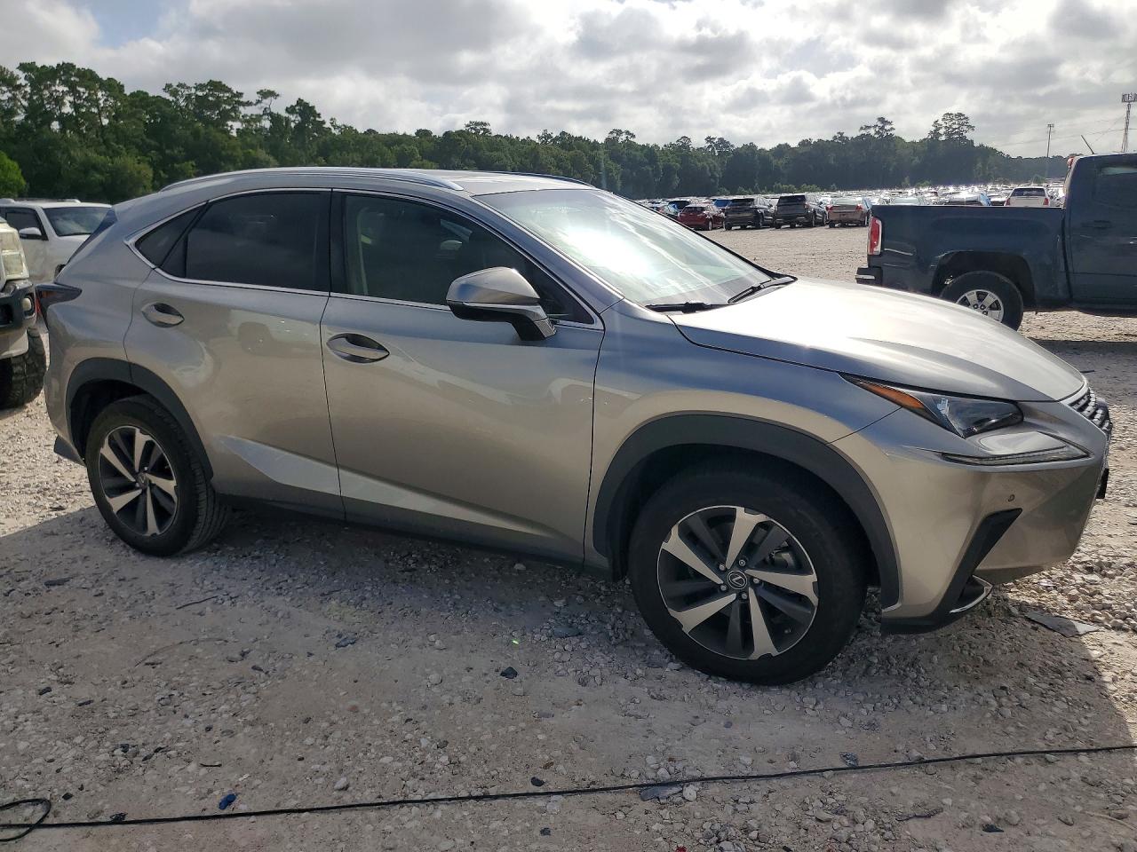2019 Lexus Nx 300 Base Gray vin: JTJYARBZ2K2137753