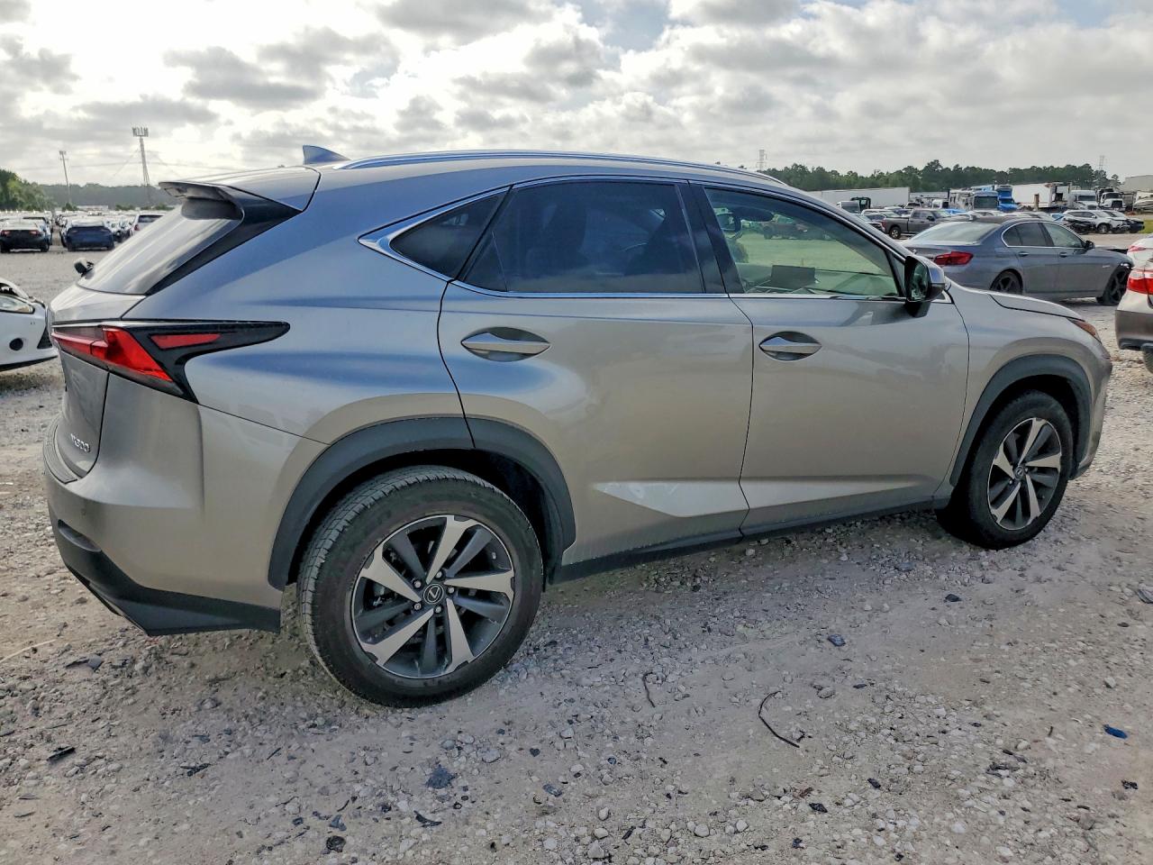 2019 Lexus Nx 300 Base Gray vin: JTJYARBZ2K2137753