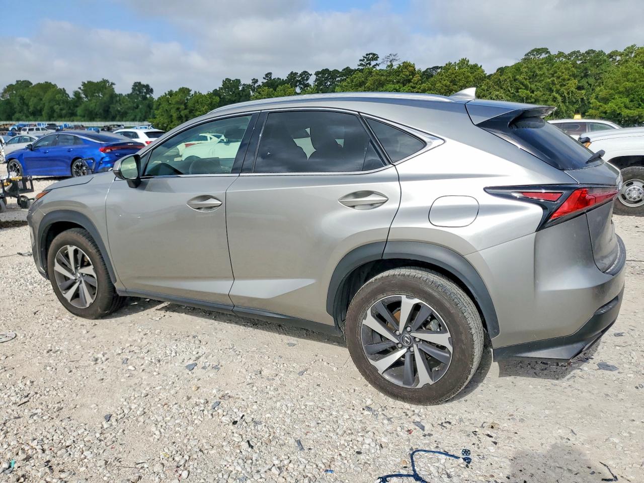 2019 Lexus Nx 300 Base Gray vin: JTJYARBZ2K2137753