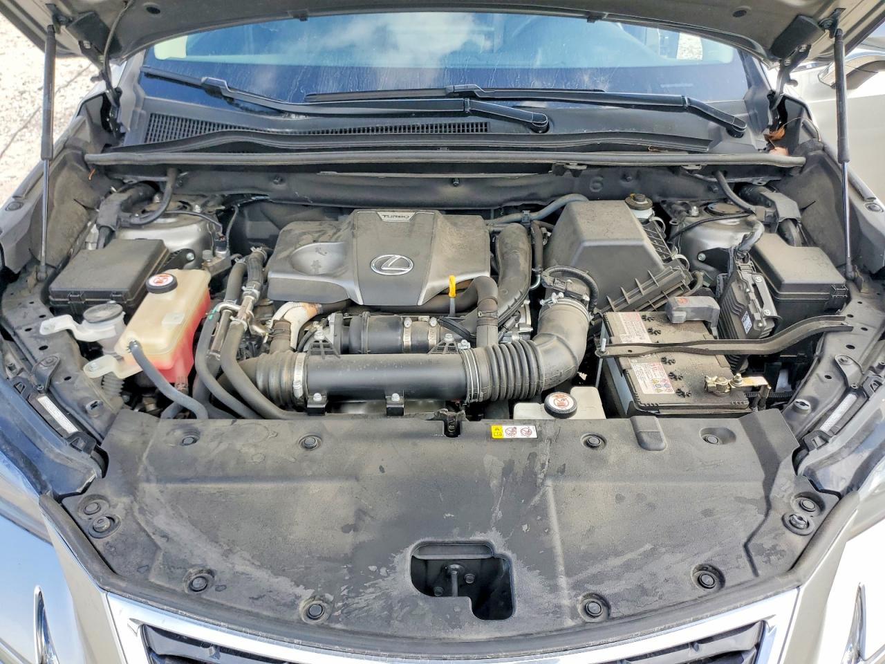 2019 Lexus Nx 300 Base Gray vin: JTJYARBZ2K2137753