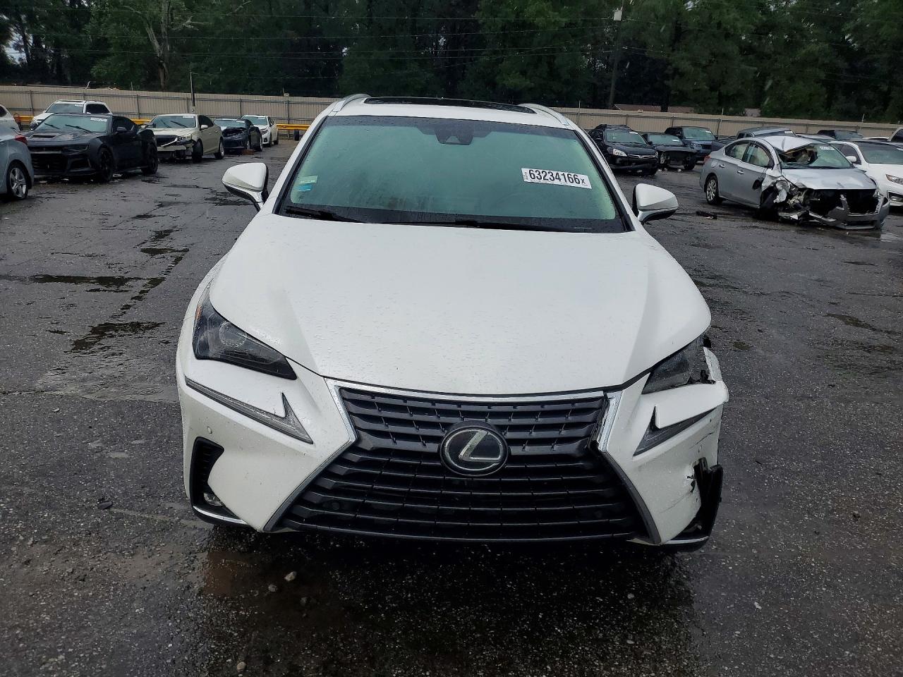 2019 Lexus Nx 300 Base White vin: JTJYARBZ2K2156920