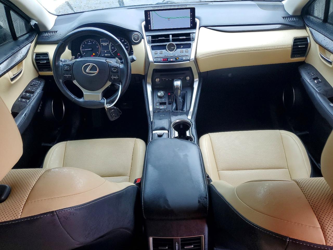2019 Lexus Nx 300 Base White vin: JTJYARBZ2K2156920