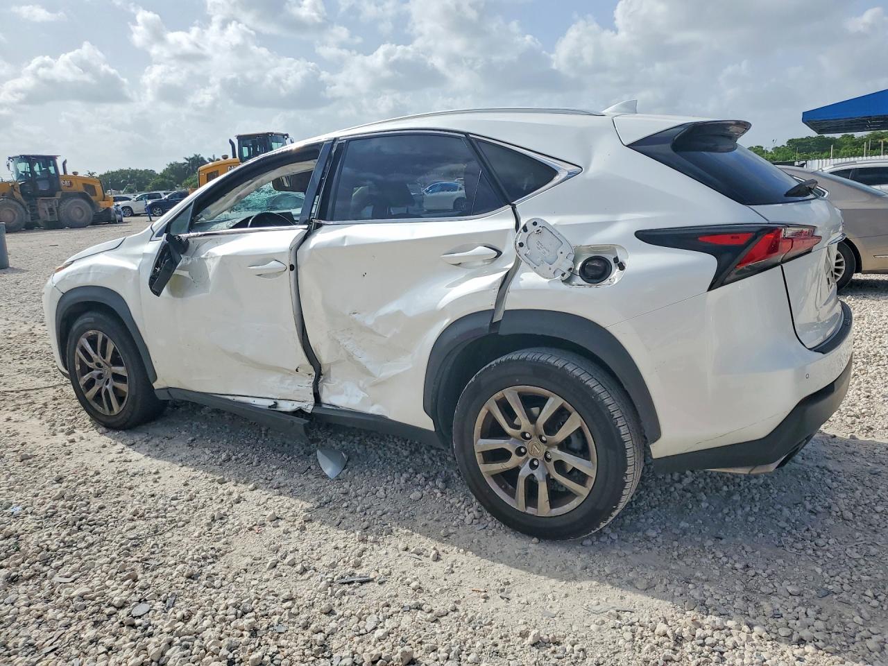 2015 Lexus Nx 200t Белый vin: JTJYARBZ3F2010628