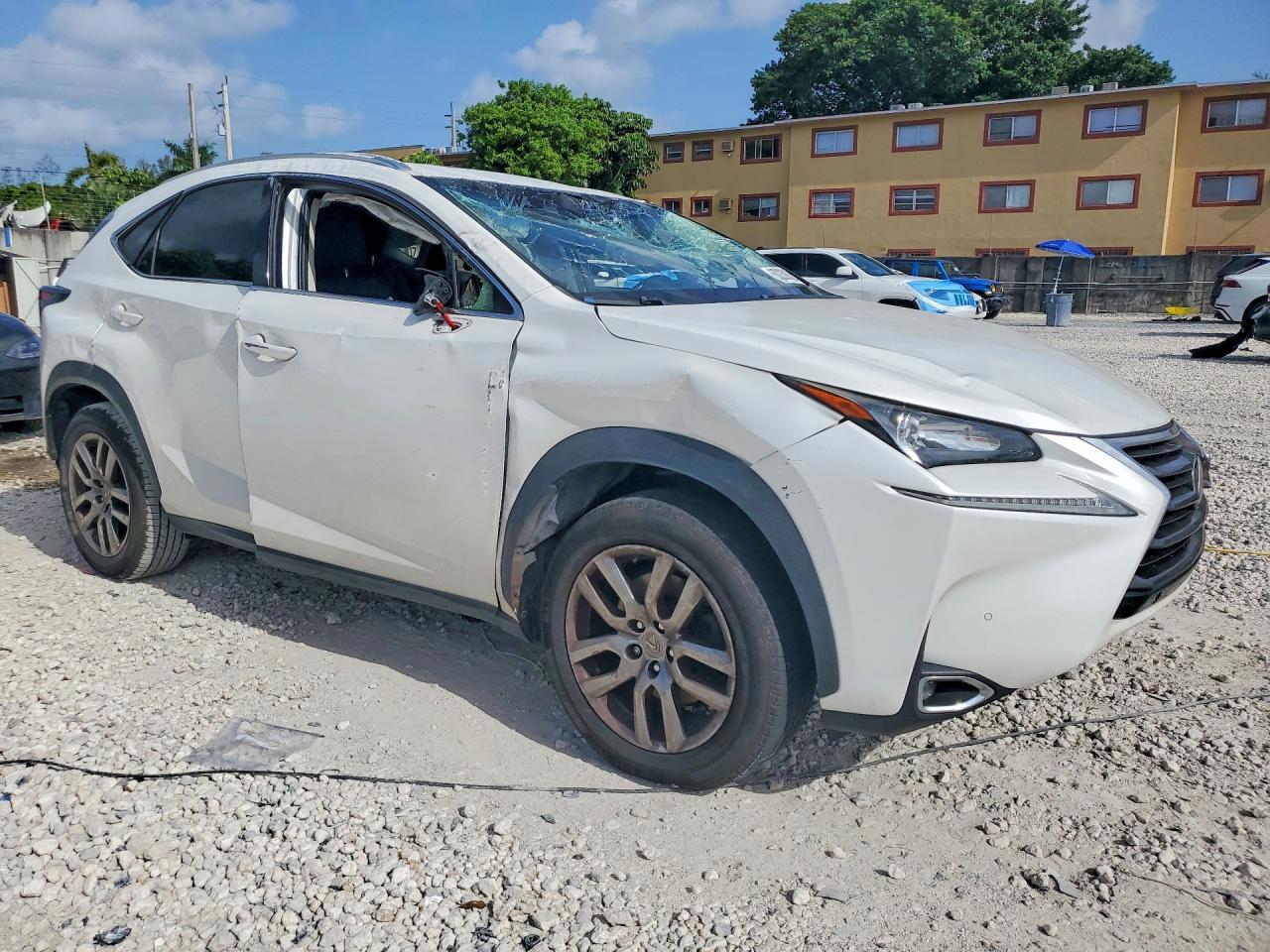 2015 Lexus Nx 200t Белый vin: JTJYARBZ3F2010628