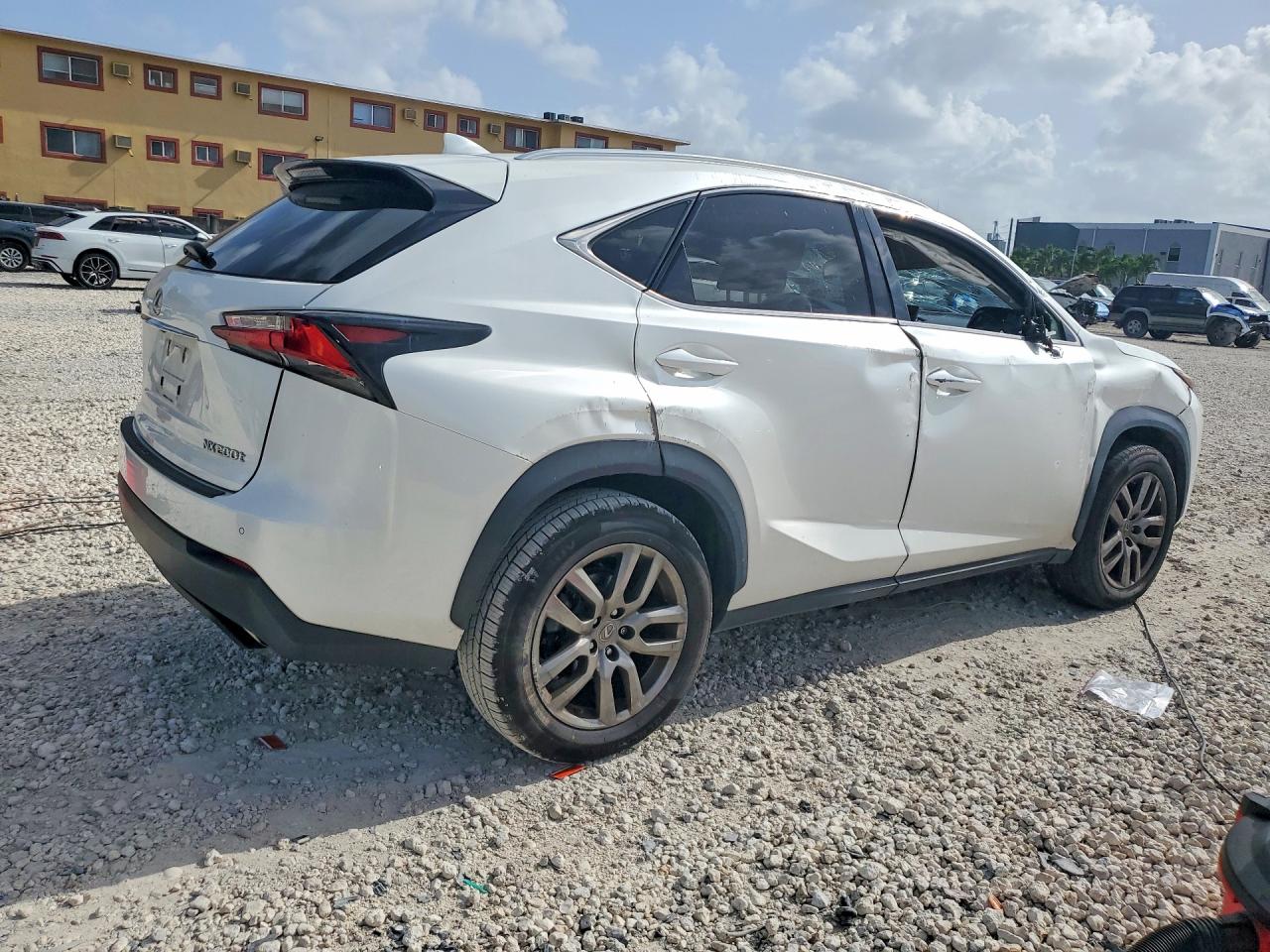 2015 Lexus Nx 200t Белый vin: JTJYARBZ3F2010628