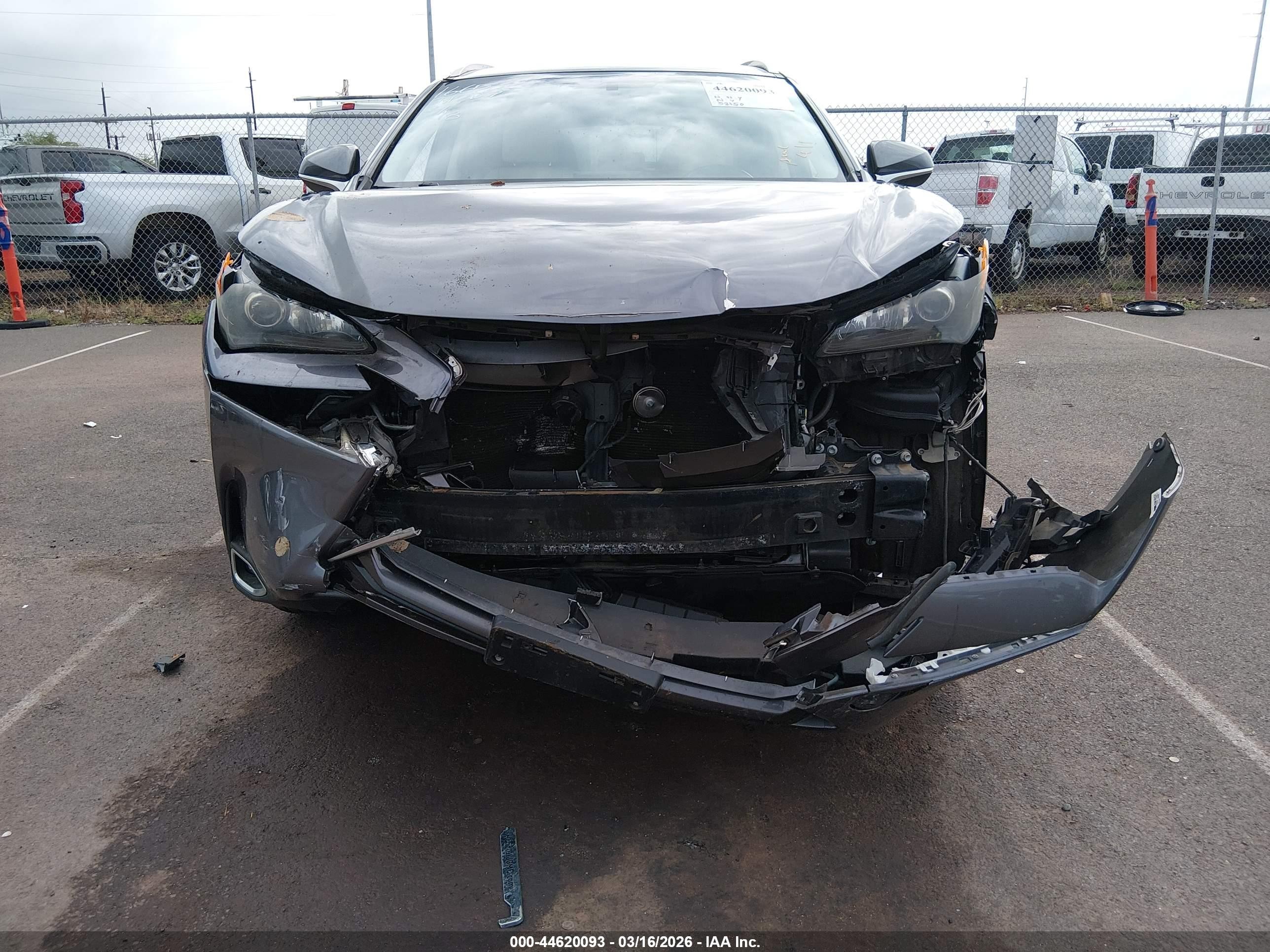 2015 Lexus Nx 200t F Sport Gray vin: JTJYARBZ3F2010788