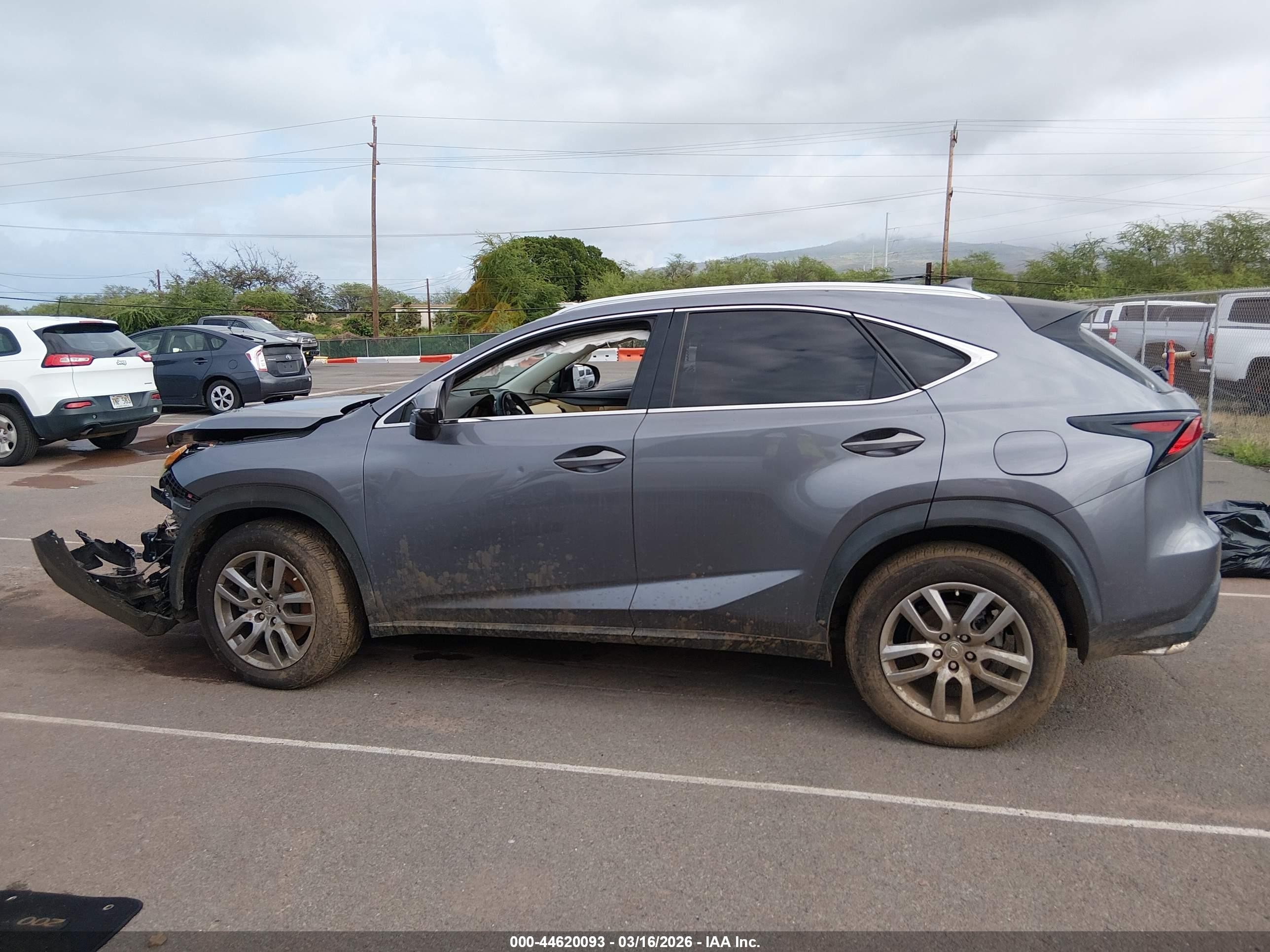 2015 Lexus Nx 200t F Sport Gray vin: JTJYARBZ3F2010788
