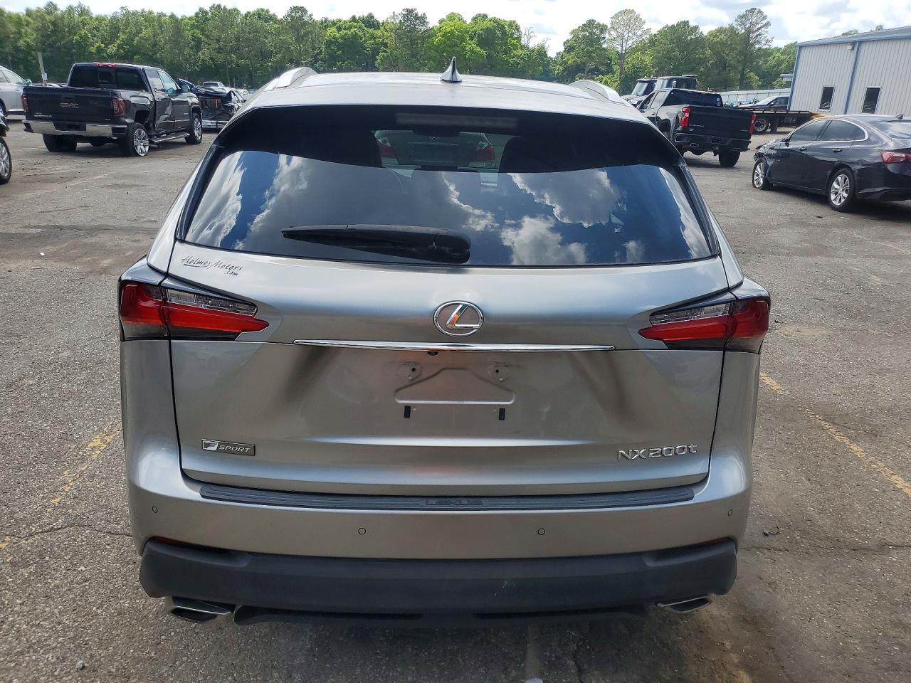 2015 Lexus Nx 200t Gray vin: JTJYARBZ3F2011133