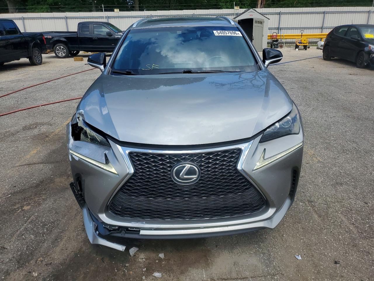 2015 Lexus Nx 200t Gray vin: JTJYARBZ3F2011133