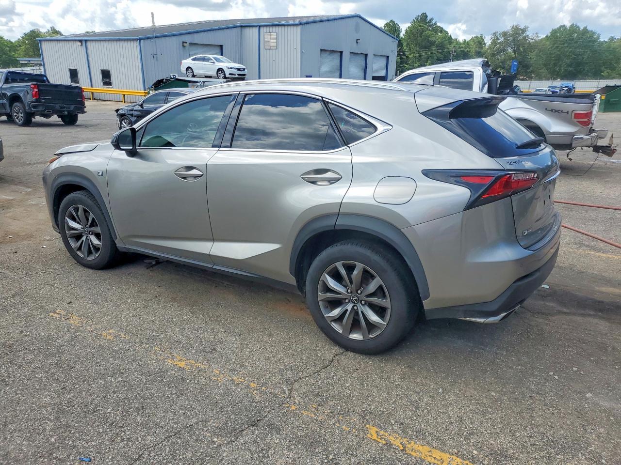 2015 Lexus Nx 200t Gray vin: JTJYARBZ3F2011133