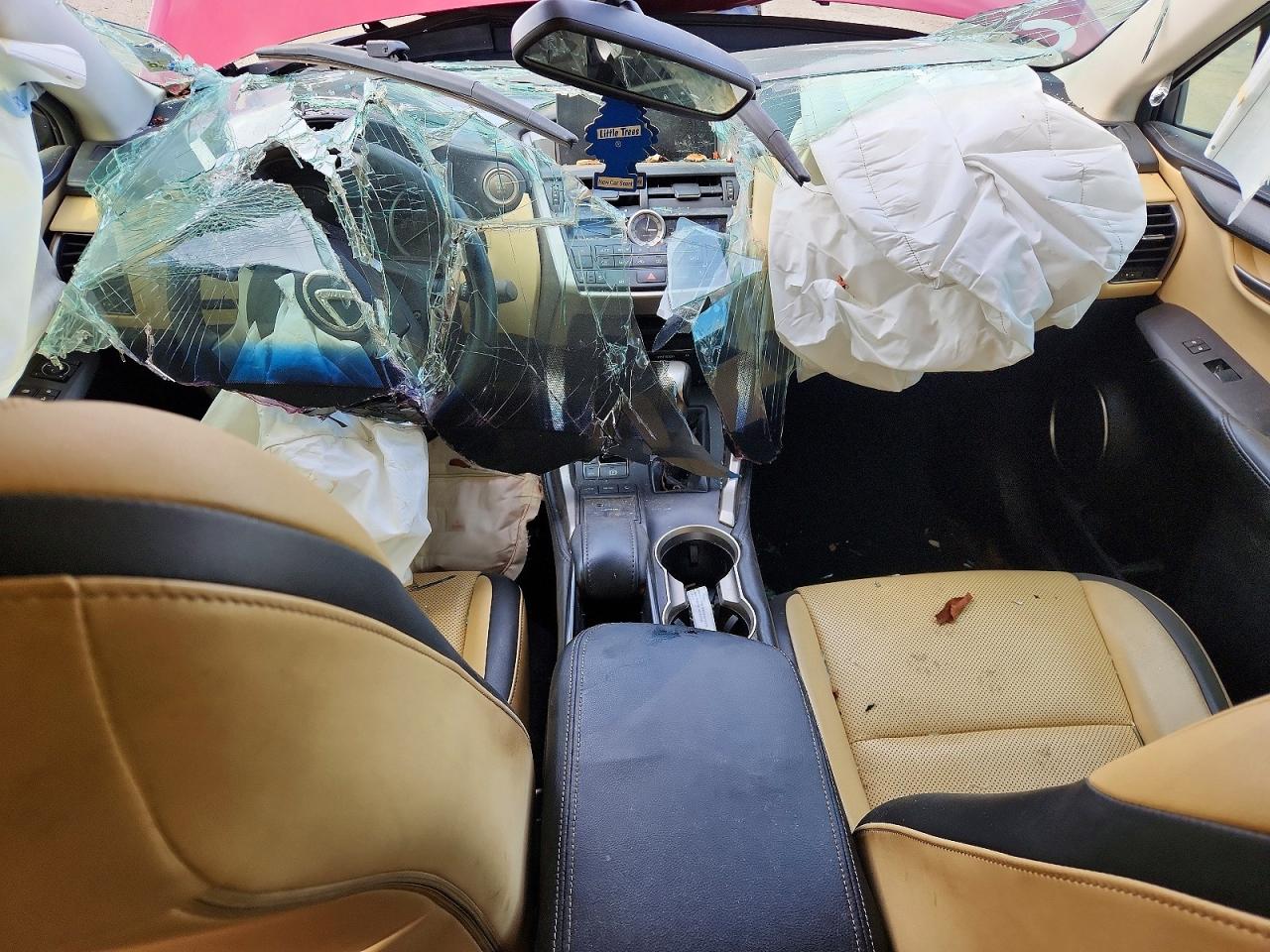 2015 Lexus Nx 200t Red vin: JTJYARBZ3F2014839