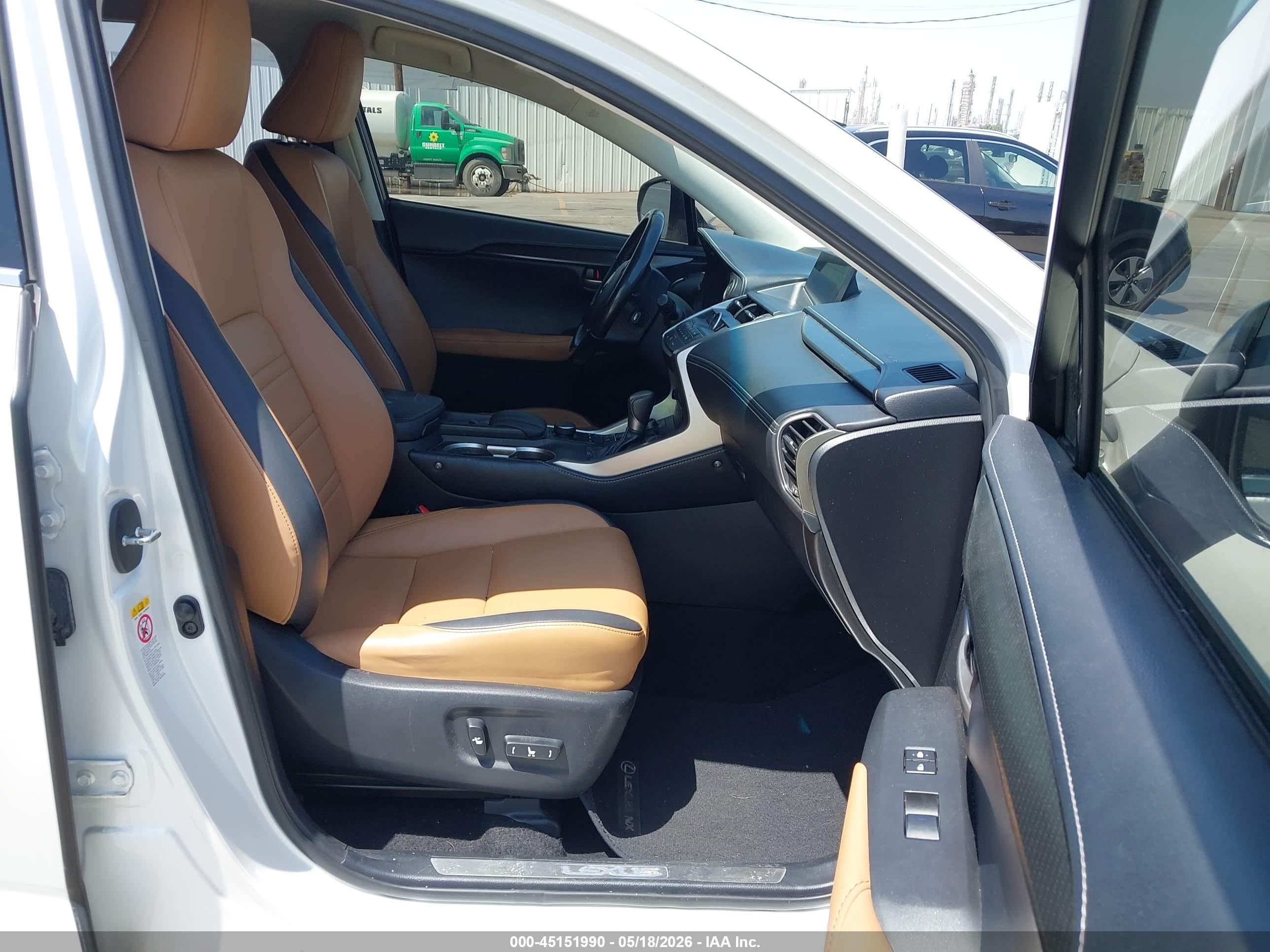 2016 Lexus Nx 200t White vin: JTJYARBZ3G2040116