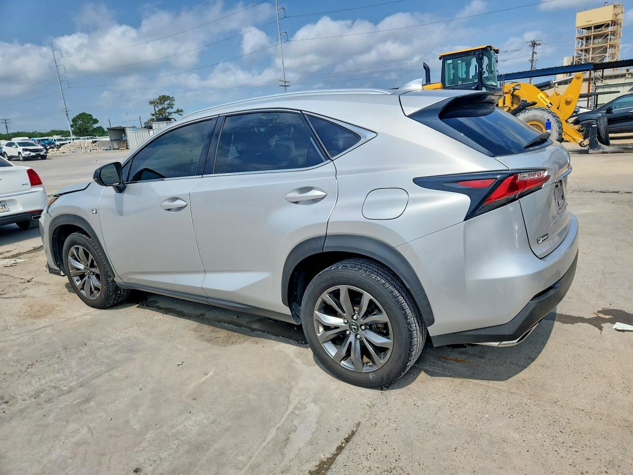 2017 Lexus Nx 200t F Sport Серебряный vin: JTJYARBZ3H2078866