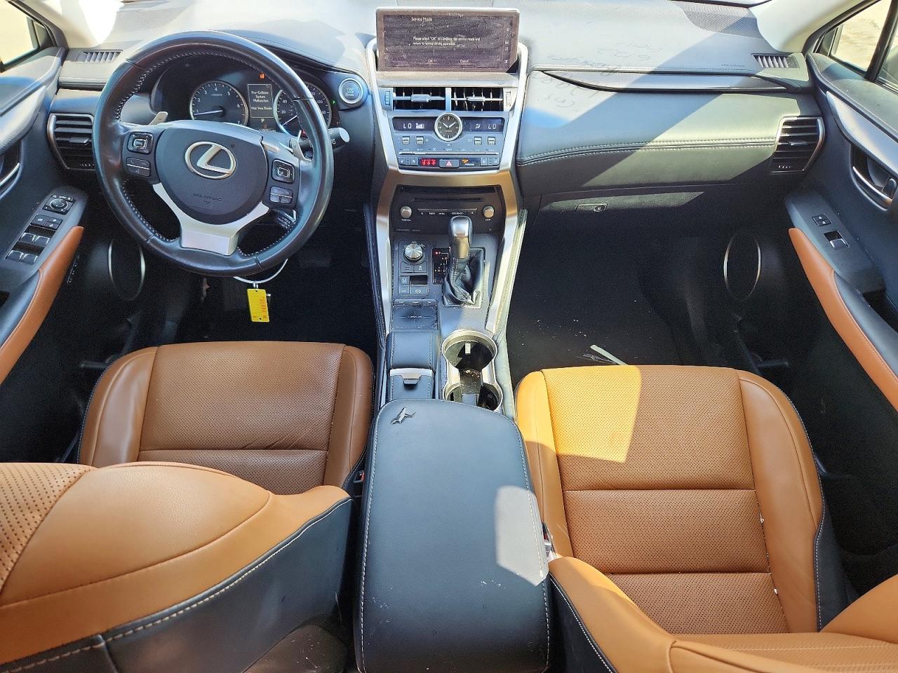 2018 Lexus Nx 300 Base White vin: JTJYARBZ3J2114108