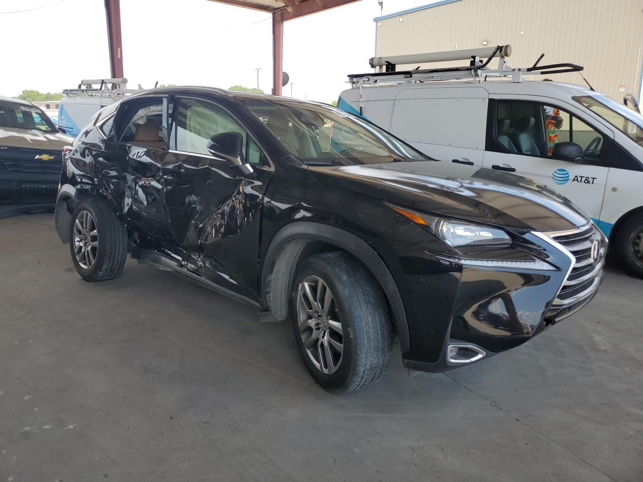 2015 Lexus Nx 200t Black vin: JTJYARBZ4F2003381 Damage: Right Qtr Panel, Dent(S) W/ Paint Dmg, > 12 Inches