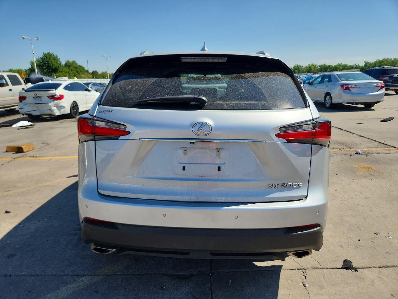 2015 Lexus Nx 200t Silver vin: JTJYARBZ4F2010203