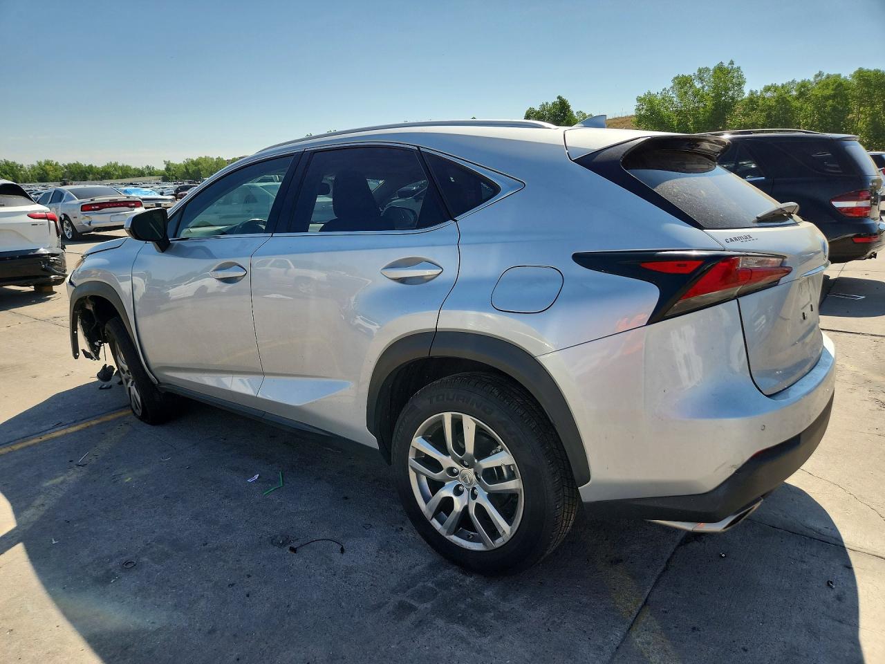 2015 Lexus Nx 200t Silver vin: JTJYARBZ4F2010203