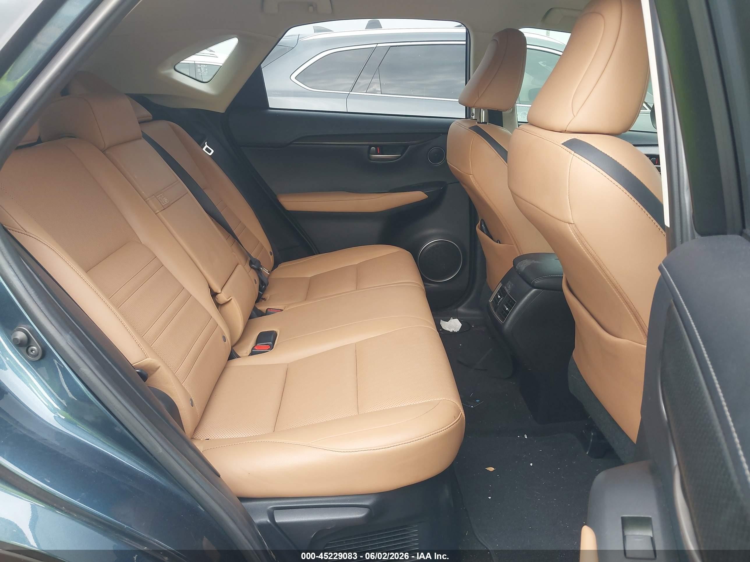 2015 Lexus Nx 200t   Black vin: JTJYARBZ4F2013702