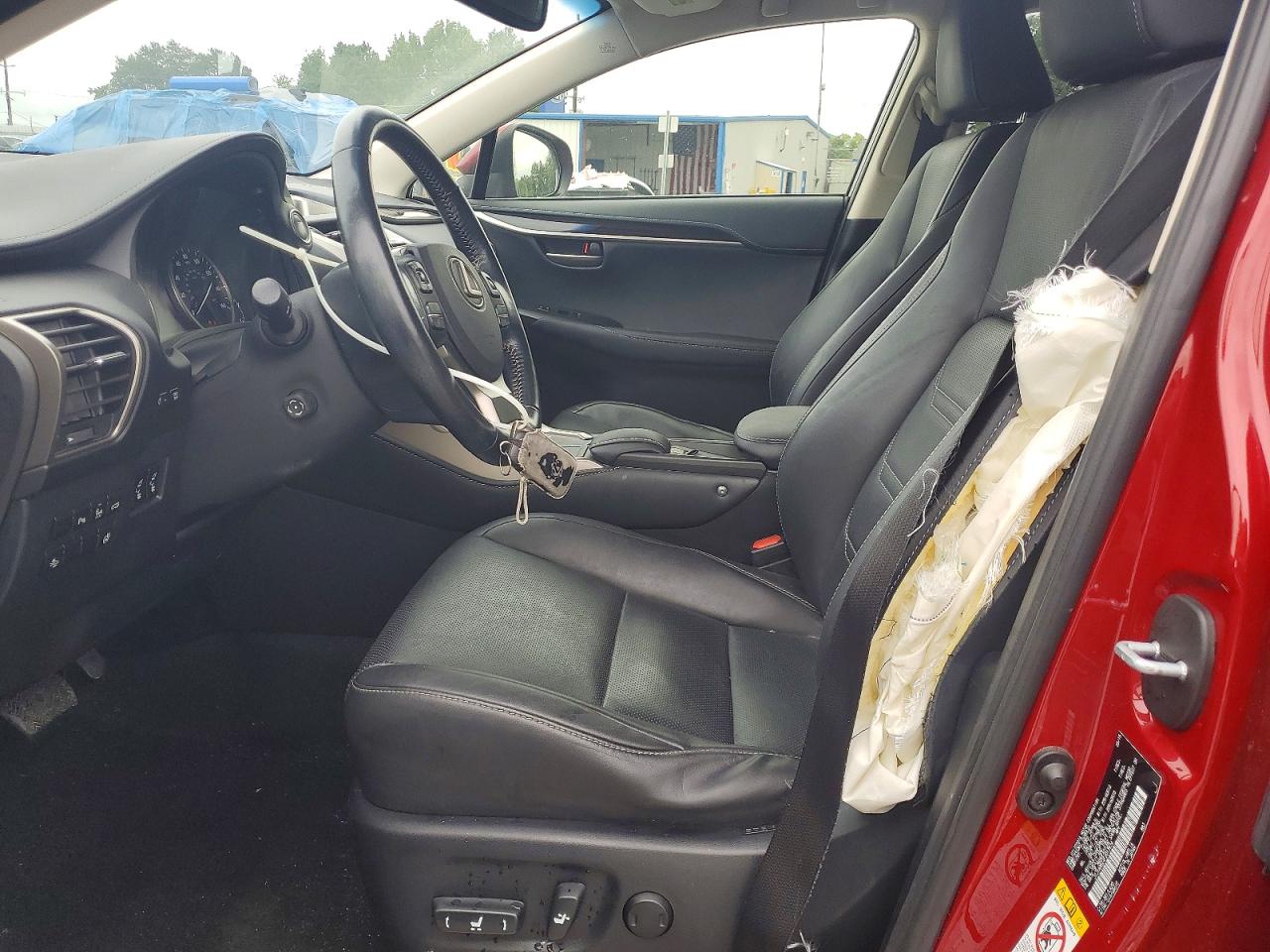 2015 Lexus Nx 200t Maroon vin: JTJYARBZ4F2013974
